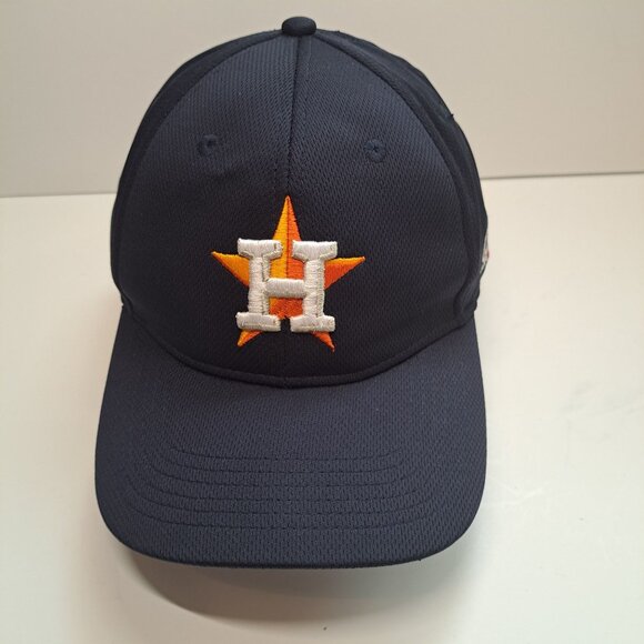 Houston Astros MLB Team Cap Hat Embroidered Logo Adjust Strap OSFM Blue Star - Picture 4 of 11